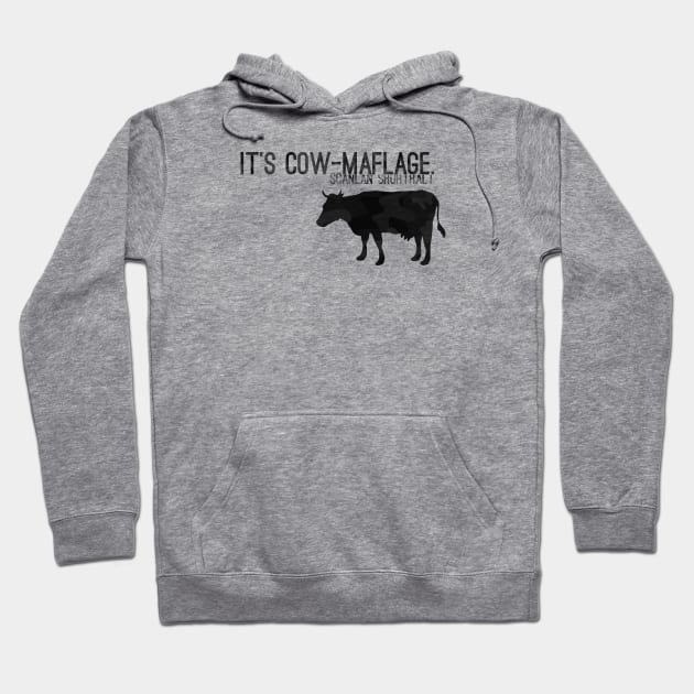 It’s cow-maflage. Hoodie by galacticshirts